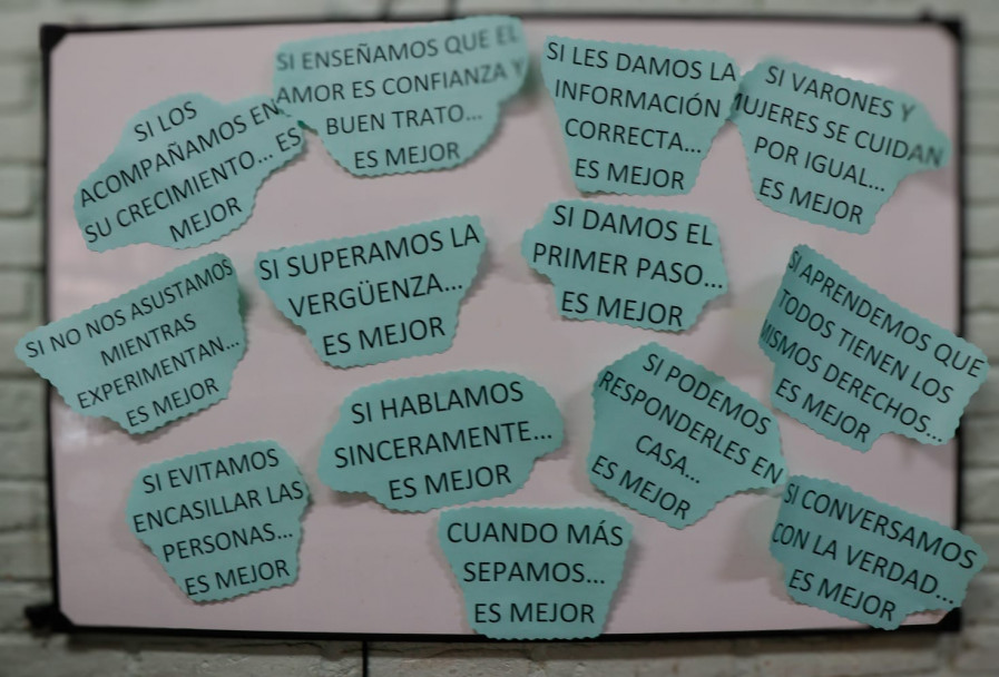 imagen Familias de salas de 4 y 5 se capacitaron en Educación Sexual Integral