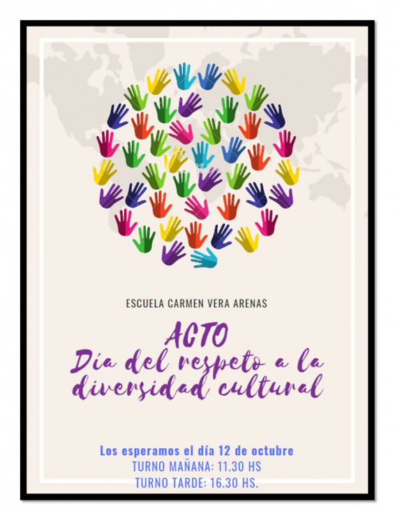 imagen Acto en conmemoración del Día del Respeto a la Diversidad Cultural