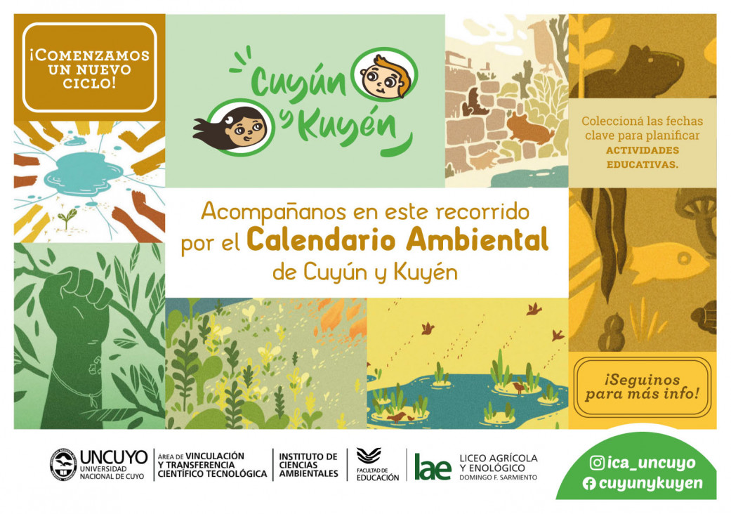 imagen Está disponible un calendario ambiental de efemérides coleccionables