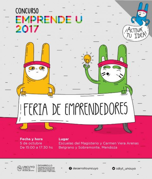 imagen Nuestra Escuela será sede de la Feria de Emprendedores 