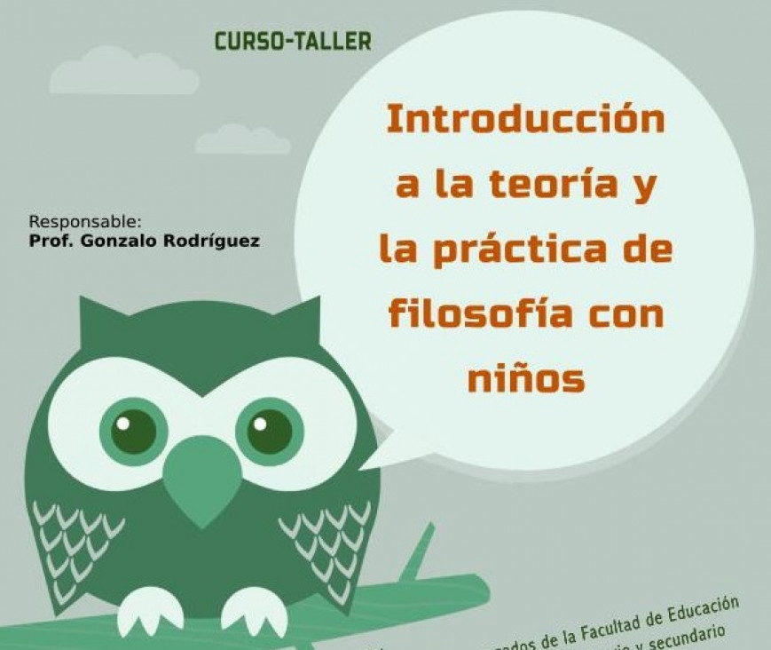 imagen Invitan a curso sobre filosofía con niños