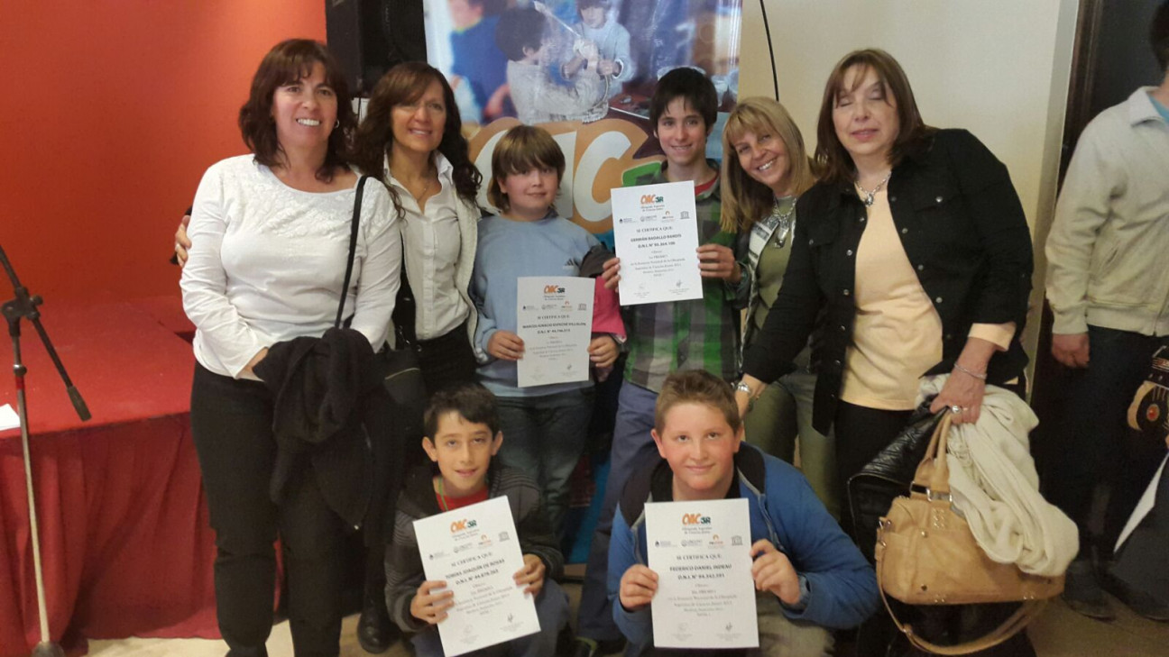 imagen Los chicos de la Escuela en las Olimpíadas Argentinas de Ciencias Junior