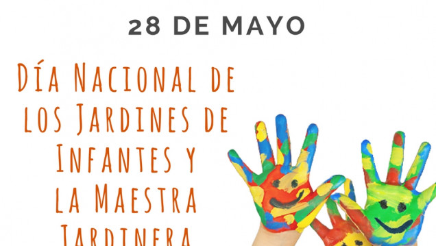imagen 28 de mayo: Día Nacional de los Jardines de Infantes y de la Maestra Jardinera