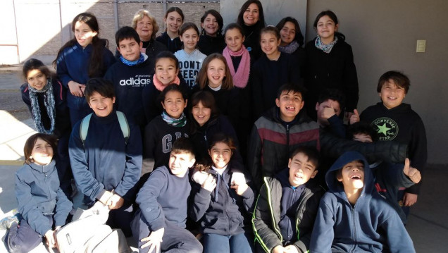 imagen Alumnos de 5° visitaron la Planta Impresora del diario Los Andes