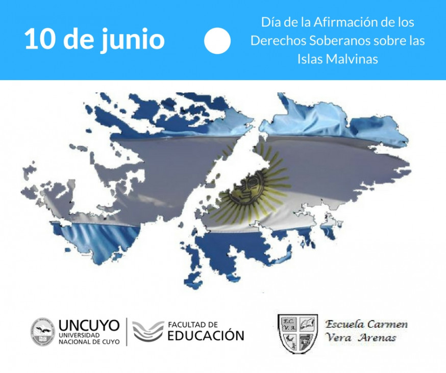 imagen 10 de junio: Día de la Afirmación de los Derechos Argentinos sobre las Islas Malvinas