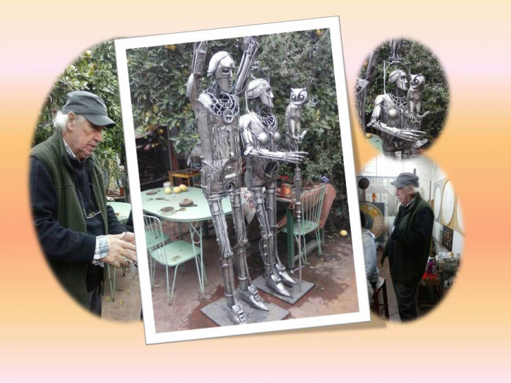 imagen Encuentro de "Esculturitas Paseanderas" y el escultor Alfredo Ceverino